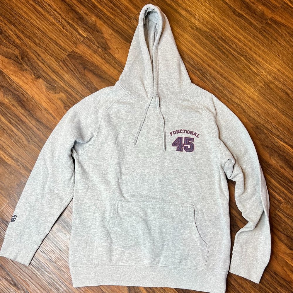F45 Training Grey Hoodie Size Large